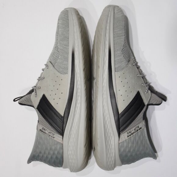 Skechers Slip-ins Slade Ocon Handsfree Sneakers Gray Men Size 12 Very Light Wear - Picture 14 of 14